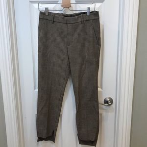 Zara plaid trousers